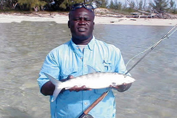 Big Bonefish fishing in the Bahamas